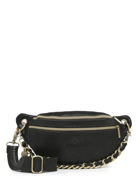 Sac Banane Mila louise Noir vintage 23689X