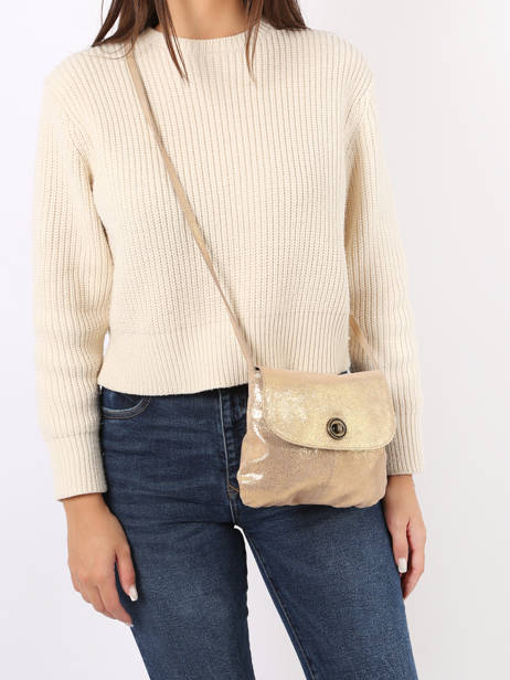 Cross Body Tas Totally Leder Pieces Goud totally 17138919 ander zicht 1