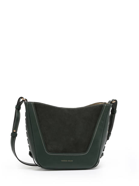 Cross Body Tas Lou Leder Vanessa bruno Groen lou 88V40905