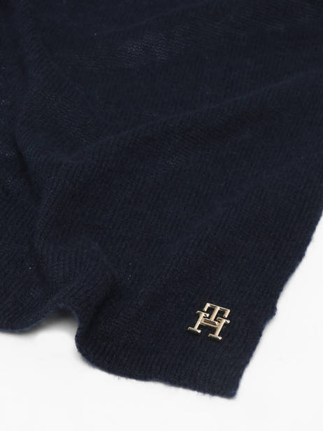 Sjaal Tommy hilfiger Blauw cashmere chic AW15343 ander zicht 1