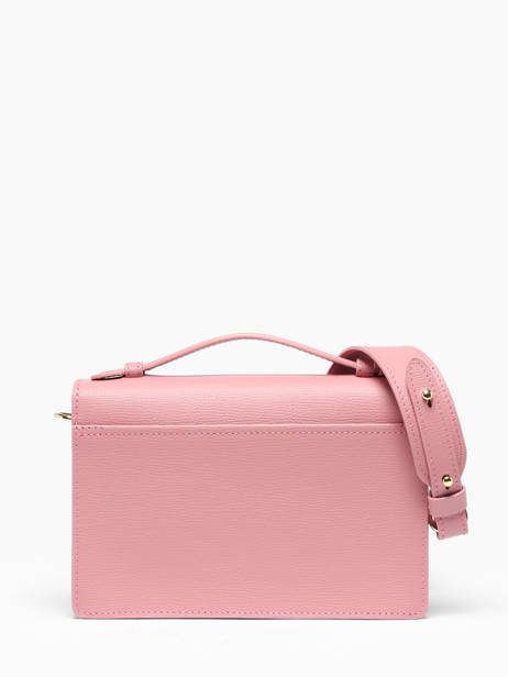 Cross Body Tas Zoe Leder Lancaster Roze zoe 11 ander zicht 4