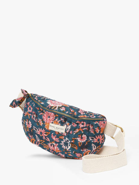 Heuptasje Bindi atelier Blauw floral CREAMYGI ander zicht 2