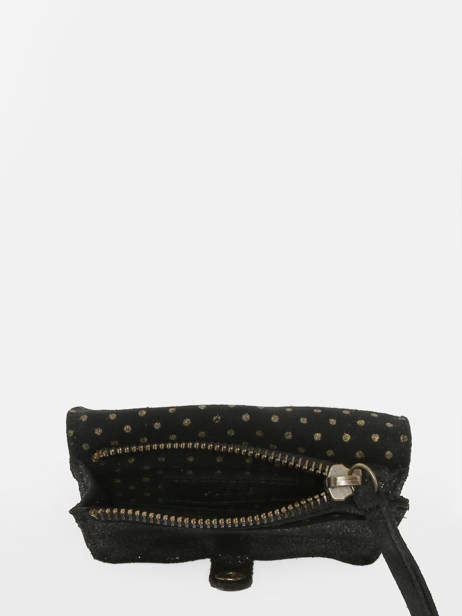 Porte-monnaie Cuir Pieces Noir soffia 17144892 vue secondaire 1