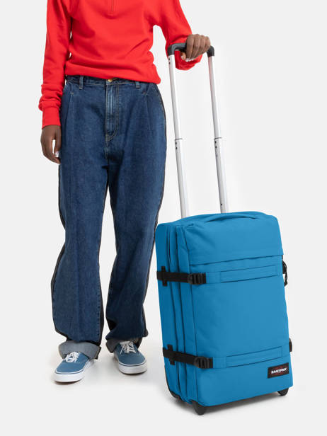 Handbagage Eastpak Blauw pbg authentic luggage PBGA5BA7 ander zicht 1