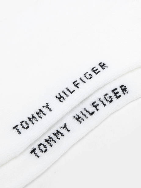 Chaussettes Tommy hilfiger Blanc socks men 1094 vue secondaire 2