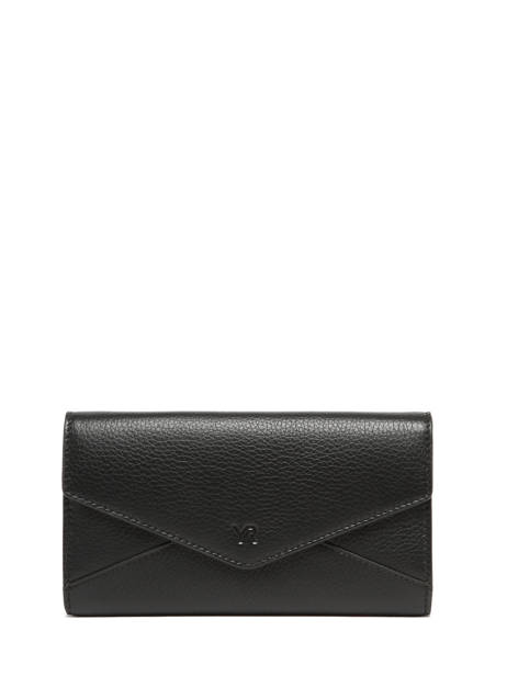 Portefeuille Cuir Yves renard Noir enveloppe 29286