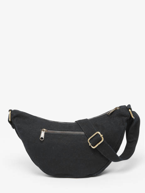 Cross Body Tas Andrea Katoen Hindbag Zwart best seller ANDREA ander zicht 4