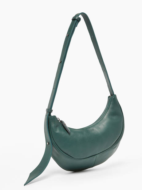 Sac BandouliÃ¨re S Sosoomao Cuir Etrier Vert sosoomao ECSO057S vue secondaire 2