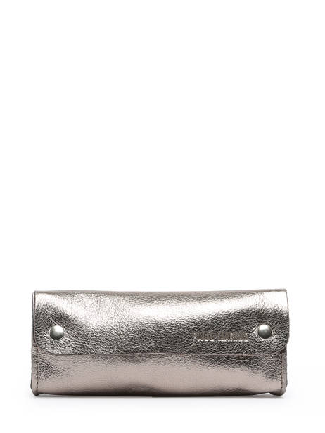 Etui Leder Paul marius Grijs vintage 11972