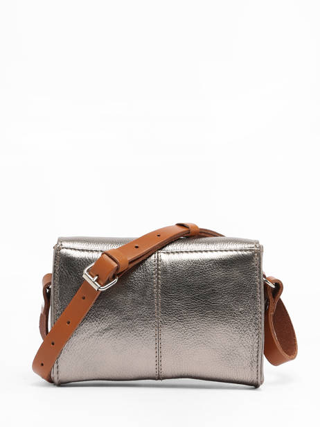 Cross Body Tas Mini Indispensable Leder Paul marius Zilver vintage MINI ander zicht 4