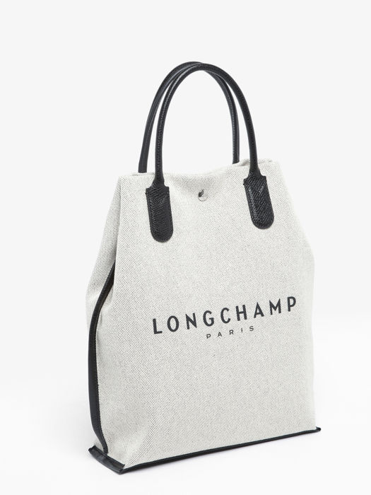 Longchamp Essential toile Sac porté main Beige