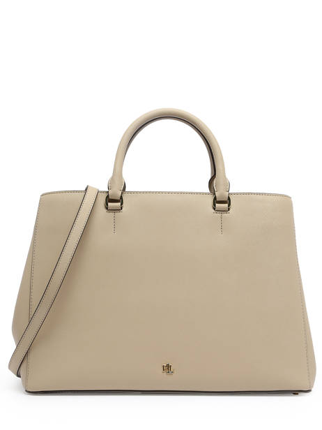 Sac Porté Main Hanna 37 Cuir Lauren ralph lauren Beige hanna 31898556