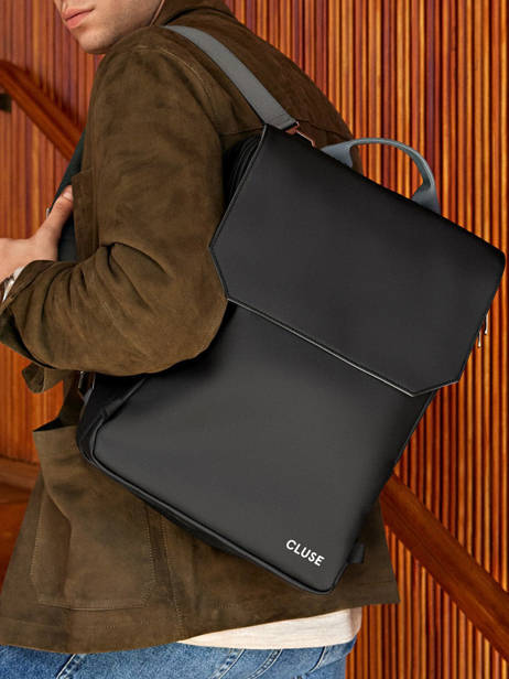 Rugzak Nuitée Cluse Zwart backpack CX035 ander zicht 7