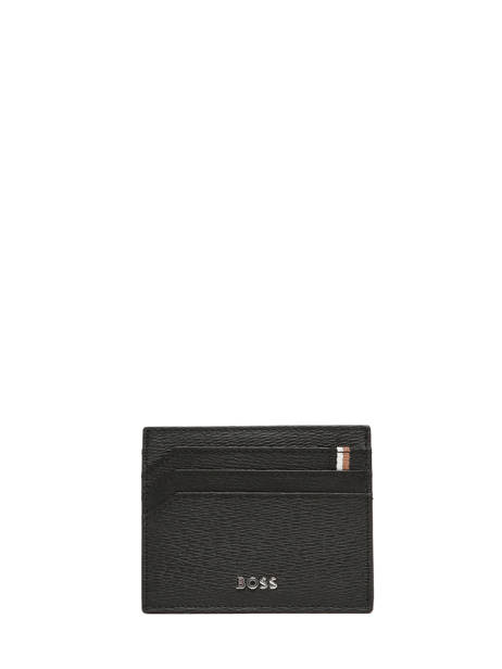 Porte-cartes Iconic Cuir Hugo boss Noir iconic HLC421A