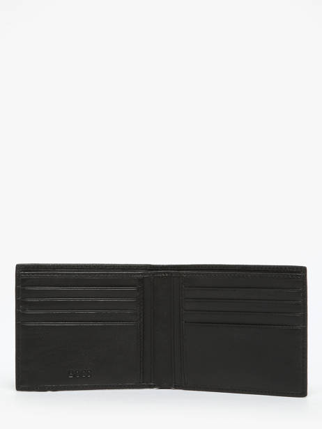 Porte-cartes Iconic Cuir Hugo boss Noir grained HLW416A vue secondaire 1