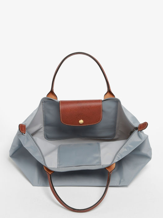 Longchamp Le pliage original Sac porté main Gris