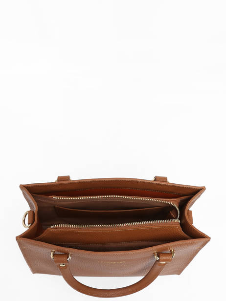 Handtas Foulonne Double Lancaster Bruin foulonne double 63 ander zicht 3