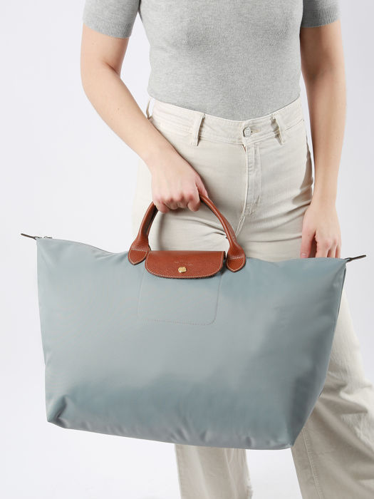 Longchamp Le pliage original Reistassen Grijs