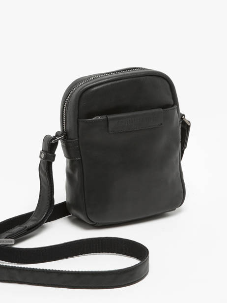 Cross Body Tas Arthur & aston Zwart diego 1438-24 ander zicht 2
