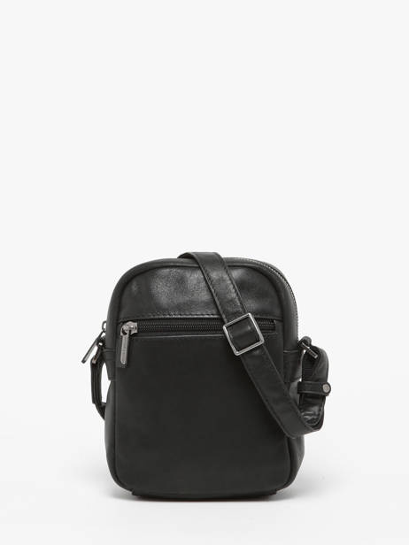 Cross Body Tas Arthur & aston Zwart diego 1438-24 ander zicht 4