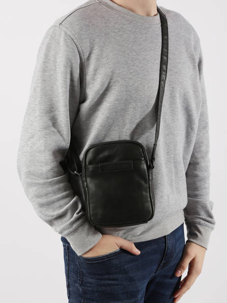 Cross Body Tas Arthur & aston Zwart diego 1438-24 ander zicht 1