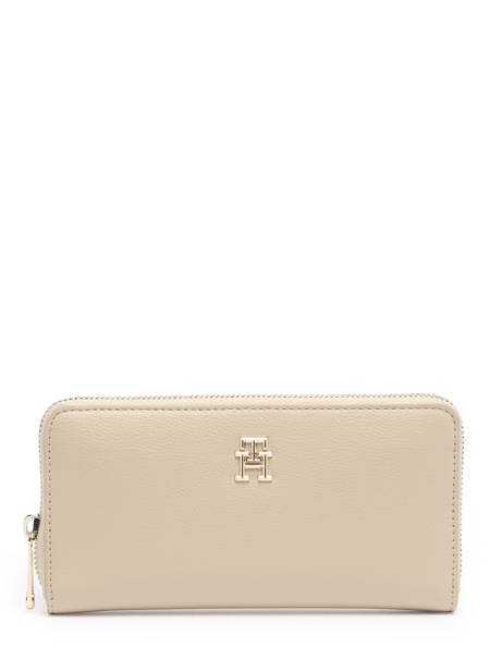 Portefeuille Tommy hilfiger Beige th essential AW16093