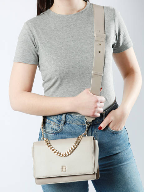 Cross Body Tas Th Refined Tommy hilfiger Beige th refined AW15725 ander zicht 1