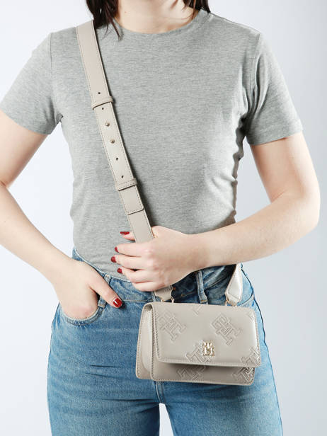 Cross Body Tas Th Refined Tommy hilfiger Beige th refined AW15727 ander zicht 1