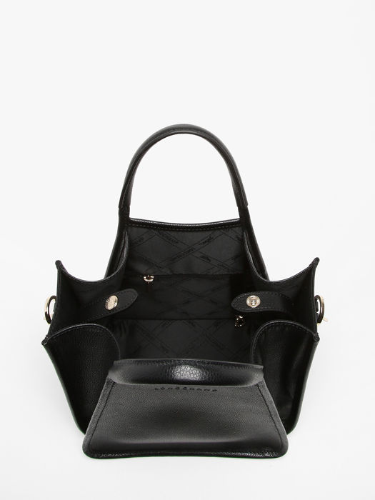 Longchamp Le foulonné Sac porté main Noir