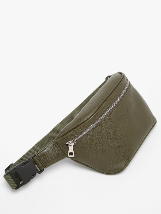 Longchamp Le foulonné Sac banane Vert