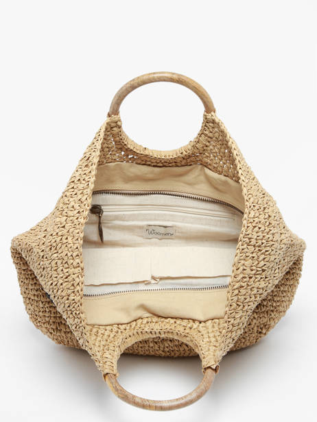 Sac Porté Main Noyer Woomen Beige noyer WNOY03 vue secondaire 3