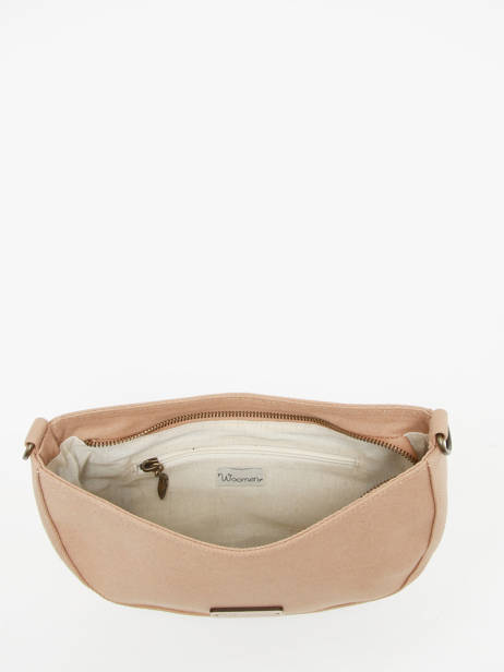 Cross Body Tas Figuier Woomen Beige figuier WFIG01 ander zicht 3