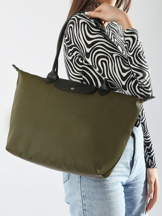 Longchamp Le pliage energy Besace Vert