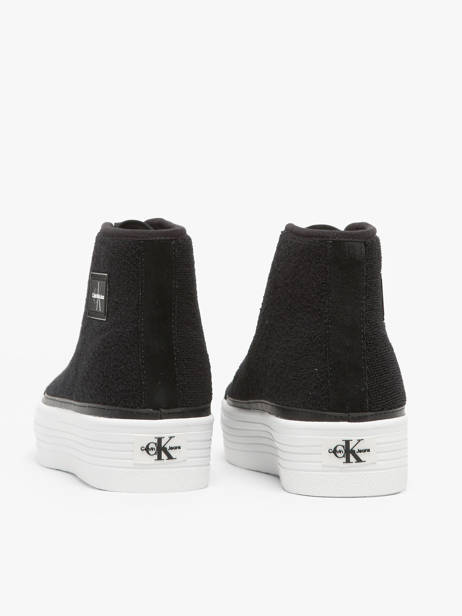 Sneakers Calvin klein jeans Zwart women 13200GM ander zicht 4