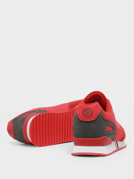 Sneakers Chamonix Serge blanco Rouge men CHA1914P vue secondaire 3