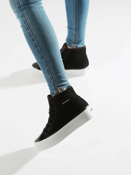 Sneakers Calvin klein jeans Zwart women 13200GM ander zicht 2