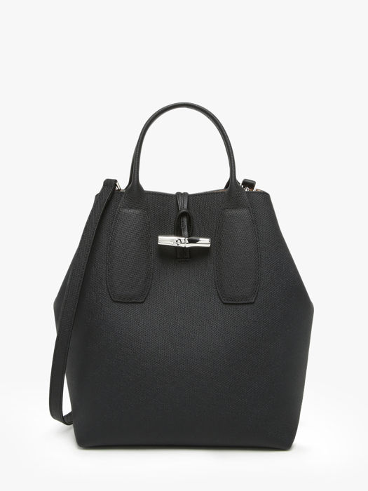 Longchamp Roseau Sac porté main Noir