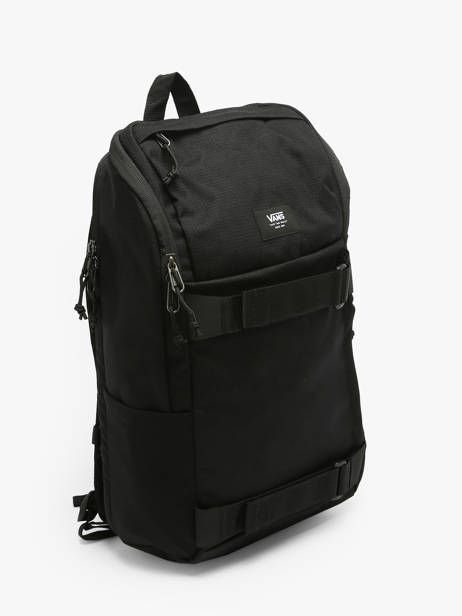 Rugzak 1 Compartiment Vans Zwart backpack VN0A3I70 ander zicht 2
