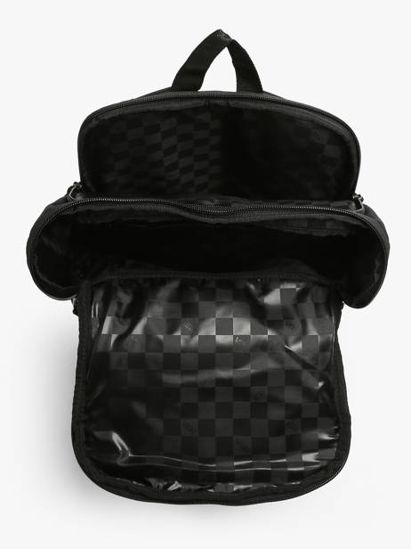 Rugzak 1 Compartiment Vans Zwart backpack VN0A3I70 ander zicht 3