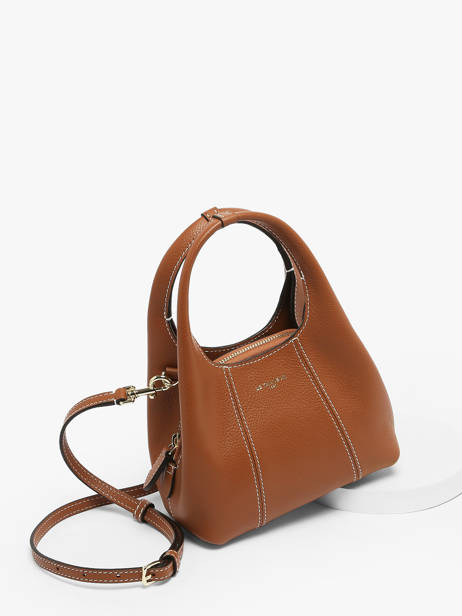 Cross Body Tas Juliette Le tanneur Bruin juliette TJET1030 ander zicht 2