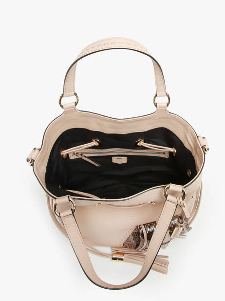 Bucket Bag M Premier Flirt Python Leder Lancel Beige premier flirt A10529 ander zicht 4