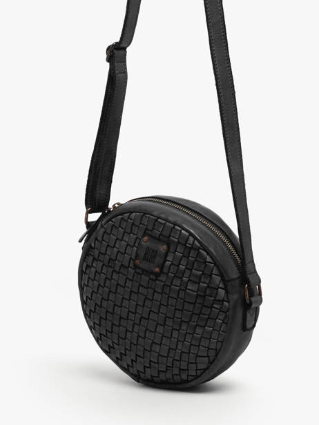 Cross Body Tas Heritage Leder Biba Zwart heritage KA18 ander zicht 2