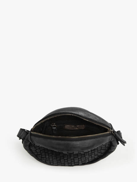 Cross Body Tas Heritage Leder Biba Zwart heritage KA18 ander zicht 3