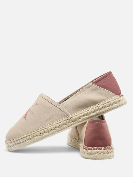 Espadrilles Calvin klein jeans Beige women 13760JX ander zicht 3