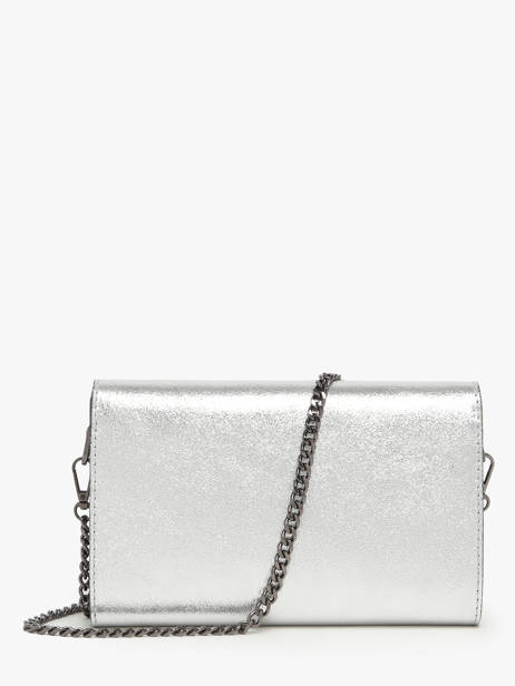 Cross Body Tas Nine Leder Milano Zilver nine NI23064N ander zicht 4