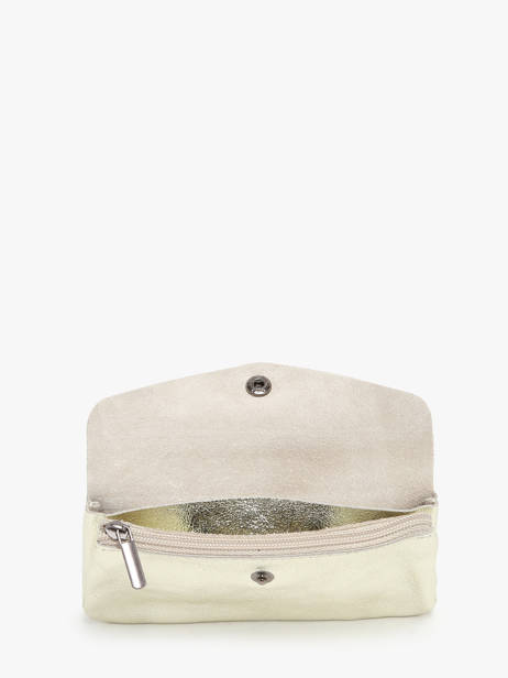 Portemonnee Nine Leder Milano Goud nine NI23113 ander zicht 1