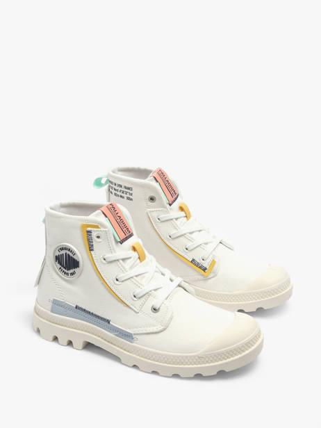 Sneakers Palladium Blanc women 99183116 vue secondaire 3