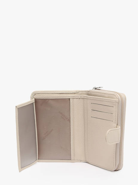 Portefeuille Confort Leder Hexagona Beige confort 461063 ander zicht 2