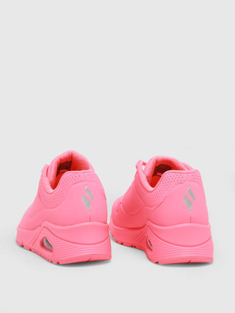Uno Stand On Air Sneakers Skechers Roze women 73690 ander zicht 4