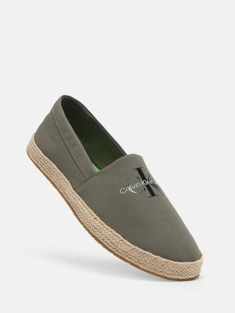 Espadrilles Calvin klein jeans Groen men 9350IH ander zicht 1